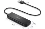 USB хаб Spigen Essential F101 4Port Ultra Slim USB 3.1 Gen 1 (000EP21009)
