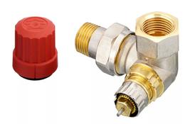 Радиаторный клапан угловой левый Danfoss RA-N 15 термостатический, вх.1/2