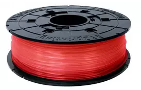 Катушка с нитью XYZprinting 1.75мм/0.6кг PLA Filament Прозрачный Красный - Фото