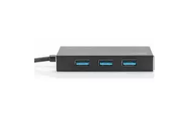 Концентратор DIGITUS USB 3.0 Hub, 4-port (DA-70240-1)  - Фото