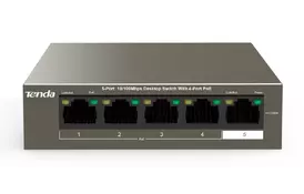 Коммутатор TENDA TEF1105P-5-38W (TEF1105P-4-38W) - Фото