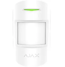 Беспроводной датчик движения Ajax MotionProtect, Jeweller, 3V CR123A, белый