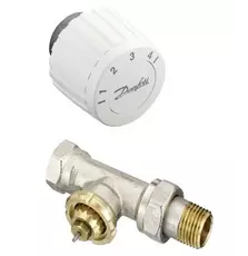 Комплект Danfoss RTL DN 15, прямой, ограничитель температуры обратного потока (003L1014+003L1040) (003L1080)