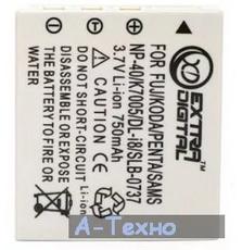 Аккумулятор к фото/видео EXTRADIGITAL Fuji NP-40, KLIC-7005, D-Li8/ Li-18, Samsung SB-L0737 (BDF2468)