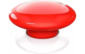 Кнопка управления беспроводными выключателями FIBARO The Button, Z-Wave, 3V ER14250, червона (FGPB-101-3_ZW5) - Фото