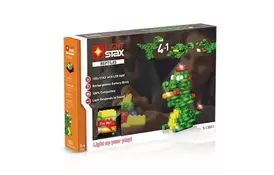 Конструктор LIGHT STAX с LED подсветкой Reptile V2 4в1 (LS-S13011) - Фото