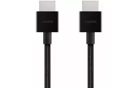Кабель мультимедийный HDMI to HDMI 1.0m V2.1 Belkin (AV10176BT1M-BLK) - Фото