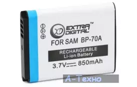 Акумулятор до фото/відео EXTRADIGITAL Samsung BP70A (BDS2606) - Фото
