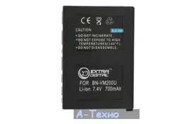 Аккумулятор к фото/видео EXTRADIGITAL JVC BN-VM200U (DV00DV1327) - Фото
