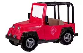 Транспорт для кукол Our Generation Розовый джип с черной рамкой (BD37277Z) - Фото