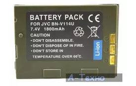 Аккумулятор к фото/видео EXTRADIGITAL JVC BN-V114U (DV00DV1087) - Фото