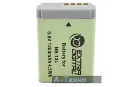 Аккумулятор к фото/видео EXTRADIGITAL Canon NB-13L (BDC2687) - Фото