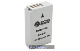 Акумулятор до фото/відео EXTRADIGITAL Nikon EN-EL24 (BDN2688) - Фото