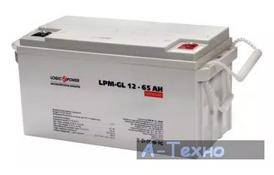 Батарея к ИБП LogicPower LPM-GL 12В 65Ач (3869) - Фото