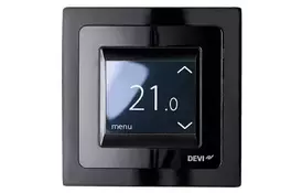 Терморегулятор сенсорный DEVI Devireg Touch Black, 2