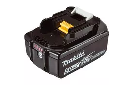 Аккумулятор к электроинструменту Makita LXT BL1860B (Li-Ion, 18В, 6Ач, индикация заряда) (632F69-8) - Фото