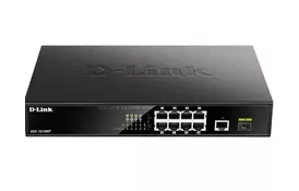Коммутатор D-Link DGS-1008MP 9xGE PoE, 1xSFP, 125W - Фото