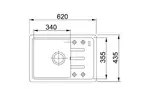 Мойка кухонная Franke Malta BSG 611-62 (114.0375.044) сахара
