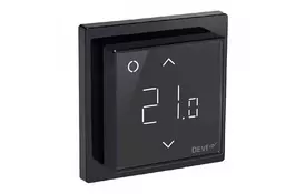Терморегулятор DEVI Devireg Smart, (+5+45С), Wi-Fi, 85х85мм, макс.15A Black (140F1143) - Фото