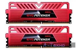 Модуль памяти для компьютера DDR4 16GB (2x8GB) 2400 MHz EVO Potenza GEIL (GPR416GB2400C15DC) - Фото
