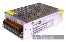 Блок питания для систем видеонаблюдения GreenVision GV-SPS-C 12V5A-LS (3448) - Фото