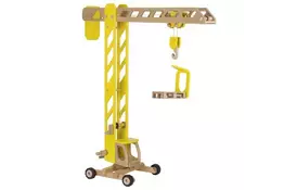 Строительный кран деревянный goki (55937G) - Фото