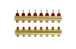 Коллектор теплого пола Danfoss FHF-8F c ротаметрами (088U0528)