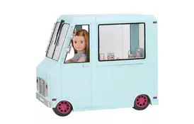 Транспорт для кукол Our Generation Фургон с мороженым и аксессуарами (BD37252Z) - Фото