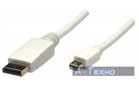 Кабель мультимедийный Manhattan Mini DisplayPort M - DisplayPort M (324724) - Фото