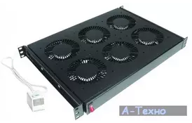 Вентиляторный модуль Conteg 4 вент. c термостатом (DP-VEN-04-H) - Фото