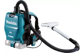 Пилосос будівельний Makita акумуляторний LXT, 18В + 18В, без АКБ и ЗУ (DVC260Z) - Фото