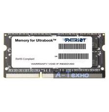 Модуль памяти для ноутбука SoDIMM DDR3 8GB 1600 MHz Patriot (PSD38G1600L2S)
