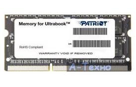 Модуль пам'яті для ноутбука SoDIMM DDR3 8GB 1600 MHz Patriot (PSD38G1600L2S) - Фото