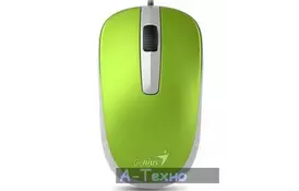 Мишка Genius DX-120 USB Green (31010105105) - Фото Мишка Genius DX-120 USB Green (31010105105) - Фото