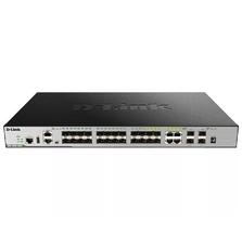 Коммутатор D-Link DGS-3630-28SC 20xSFP 1G, 4xSFP/1GE, 4xSFP+ 10G, L3 Управляемый (DGS-3630-28SC)