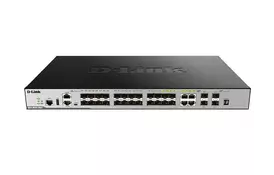 Коммутатор D-Link DGS-3630-28SC 20xSFP 1G, 4xSFP/1GE, 4xSFP+ 10G, L3 Управляемый (DGS-3630-28SC) - Фото