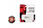 Накопитель USB 2.0 KINGSTON DTSE9 32GB Metal Silver (DTSE9H/32GB)