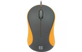 Мишка Defender Accura MS-970 Gray-Orange (52971) - Фото