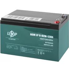 Аккумуляторная батарея (тяговая) LogicPower 12V 12Ah LP-6-DZM-12 (9172)