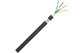 Кабель мережевий OK-Net OC-SFTP5E-VN-BOX/305 (КППЭО-ВП (100) 4х2х0,51) - Фото