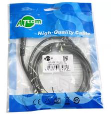 Кабель мультимедийный Jack 3.5mm male/Jack 3.5mm male 1.8m Atcom (17435)