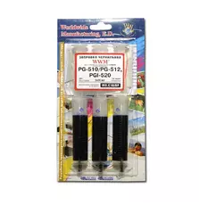 Заправочный набор WWM Canon PG-510/PG-512 (3х20 мл) Black Pigmented (IR3.C10/BP)