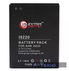 Аккумуляторная батарея EXTRADIGITAL Samsung GT-i9220 Galaxy Note (BMS6310)