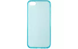 Чехол для моб. телефона ColorWay ultrathin TPU case for Apple iPhone 5/5s/SE, blue (CW-CTPAI5-BL) - Фото