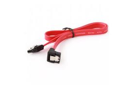Кабель для передачи данных SATA III 0.3m Cablexpert (CC-SATAM-DATA90-0.3M) - Фото