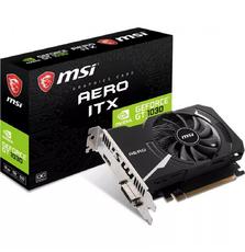 Видеокарта MSI GeForce GT1030 2048Mb AERO ITX OC (GT 1030 AERO ITX 2GD4 OC)