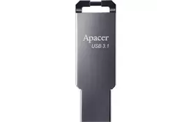 USB флеш накопитель Apacer 64GB AH360 Ashy USB 3.1 Gen1 (AP64GAH360A-1) - Фото