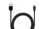 Дата кабель USB 2.0 – Lightning 1.0m Black ADATA (AMFIPL-100CM-CBK)