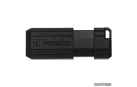 USB флеш накопичувач Verbatim 64GB Store 'n' Go PinStripe Black USB 2.0 (49065) - Фото