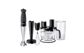 Блендер BRAUN MQ 5177 BLACK BUFFET - Фото